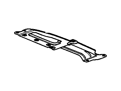 23498619 GM Shield, Exhaust Pipe, Front Illustration 1 of 1