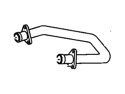 GM 15985008 Pipe, Exhaust Pipe 15985008 GM Pipe, Exhaust Pipe Illustration 1 of 1