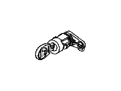 Chevy 93745263 CYLINDER KIT,FRONT SIDE DOOR LOCK (W/ KEY)(INCLUDE CLIP TO LOCK ROD)(10.470)