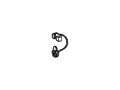 GM 12386443 Adjuster, 8W7 - Front Low Back Seat, Gray, Rear Driver Side 12386443 GM Adjuster, 8W7 - Front Low Back Seat, Gray, Rear Driver Side Illustration 1 of 1