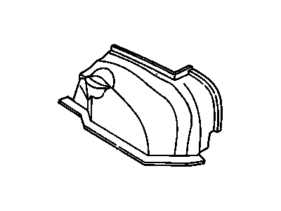 Chevy 22577162 Wheelhouse Trim
