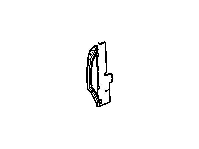 Chevy 23276684 INSULATOR,BODY HINGE PILLAR SOUND