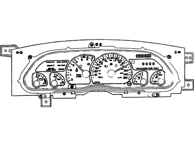 Chevy 16131492 Lens