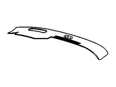 Pontiac Grand Prix Dash Panel Vent Portion Covers - 88892665