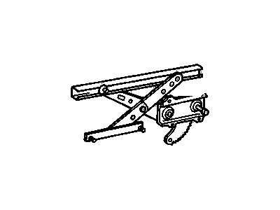 Chevy Spectrum Window Regulator - 94106767