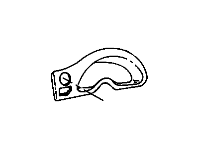 Pontiac 10410693 Cluster Bezel