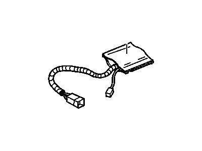 Chevy 12377281 PUMP,DRIVER SEAT CUSHION AIR(LUMBAR)(3 WIRE CONNECT)(2ND DESIGN; ALL ELECTRIC LUMBAR SYSTEM;1ST DESIGN SEE 12385806)