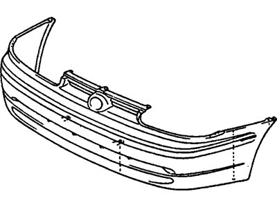 Chevy 94857148 Bumper Cover