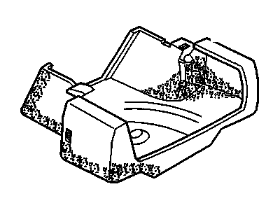 Cadillac 25653618 Trunk Trim