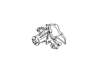 Chevy 91173496 Water Pump