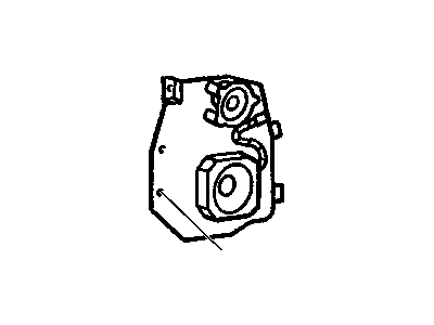 Oldsmobile 98 Car Speakers - 16186199