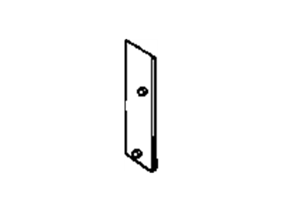 Cadillac 1618827 Side Baffle