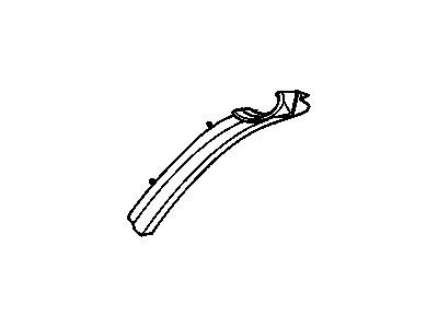 GM 10193480 Interior Molding, Driver Side 10193480 GM Interior Molding, Driver Side Illustration 1 of 1