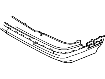 Oldsmobile Cutlass Cruiser Bumper - 22532143