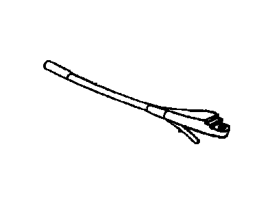 GM 22110531 Washer Nozzle, Passenger Side 22110531 GM Washer Nozzle, Passenger Side Illustration 1 of 1