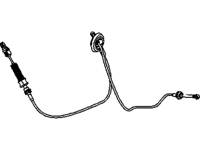 Saturn 22718161 Shift Control Cable