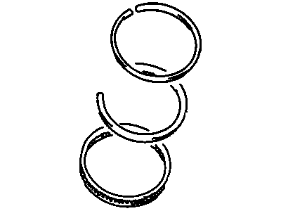 Chevy 91174392 Piston Rings