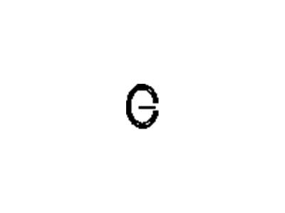 12600313 GM Seal, Fuel Pump Mounting Illustration 1 of 1