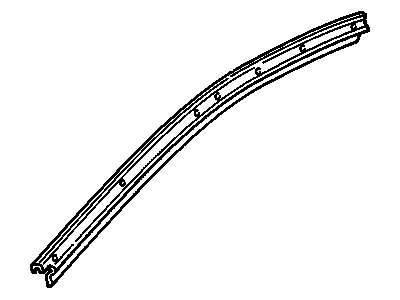 GM 10064447 Weatherstrip Retainer, Driver Side 10064447 GM Weatherstrip Retainer, Driver Side Illustration 1 of 1
