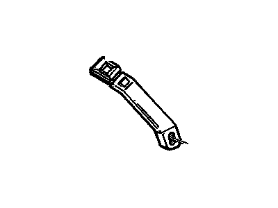 Buick 12522342 Buckle End