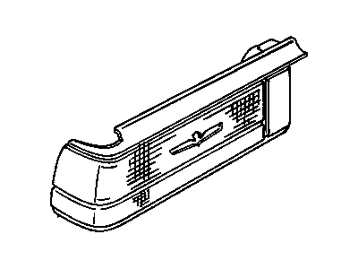Cadillac 16504416 Lens