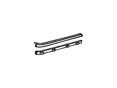 Chevy R20 Suburban Door Seal - 14057424