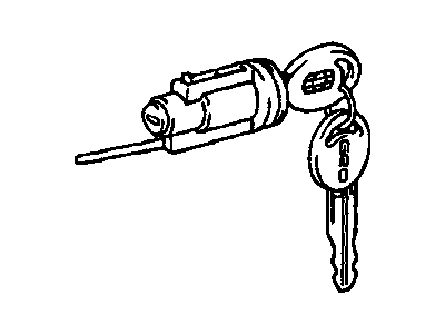 Chevy 94858794 Cylinder & Keys