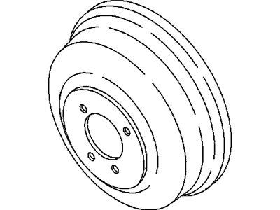 Saturn 21011906 Brake Drum