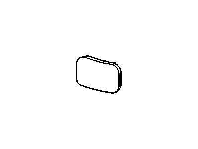 GMC 12385747 Mirror Glass
