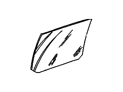 Chevy 20250958 Door Glass