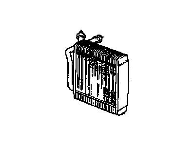 Oldsmobile 3058130 Evaporator Core