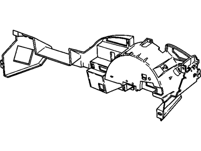 GM 10167108 Instrument Panel 10167108 GM Instrument Panel Illustration 1 of 1