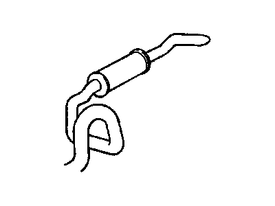 Chevy Caprice Exhaust Pipe - 10222981
