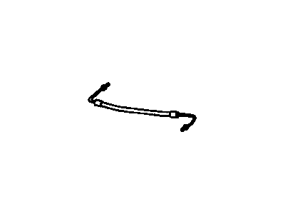 Oldsmobile Cutlass Calais Power Steering Hose - 26024244