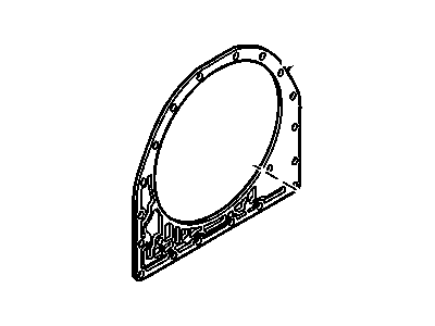 GM 29536478 Gasket, Transmission Case Cover, Front 29536478 GM Gasket, Transmission Case Cover, Front Illustration 1 of 1