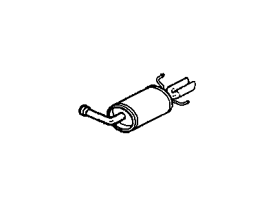 Chevy Monte Carlo Muffler - 12454854