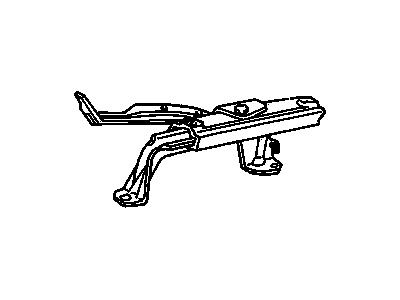 GM 16622127 Seat Track, Outer Driver Side 16622127 GM Seat Track, Outer Driver Side Illustration 1 of 1