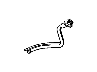 Chevy Monte Carlo Fuel Filler Hose - 10216311