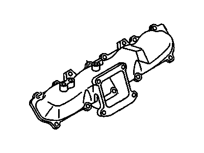 GMC Sierra 2500 HD Intake Manifold - 97303646
