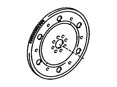 Pontiac 88975895 Flywheel