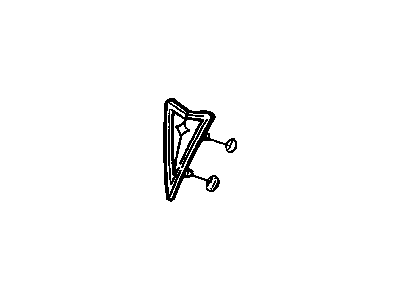 Pontiac J2000 Sunbird Emblem - 10014201