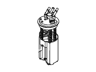 Chevy 15207043 Fuel Pump