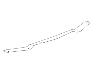Chevy 22967793 TEMPLATE,REAR END SPOILER(12.181)(SERVICEABLE COMPONENT OF SPOILER PACKAGES)
