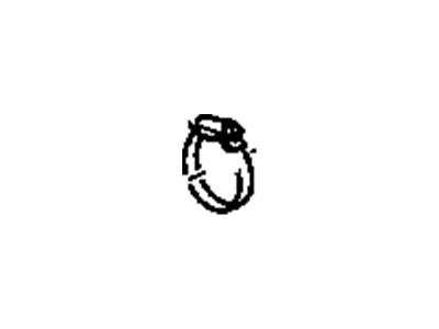 Chevy 52370550 CLAMP,FUEL INJECTION FUEL FEED HOSE RETAINER