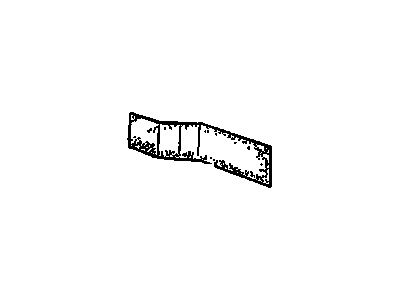 GM 10248596 Sound Absorber, Rear 10248596 GM Sound Absorber, Rear Illustration 1 of 1