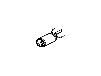 Chevy Monte Carlo Muffler - 12533140