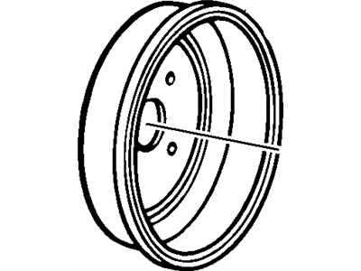 Oldsmobile Brake Drum - 1255496