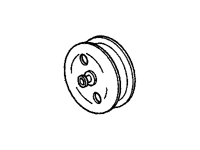 Chevy 12455795 Pulley