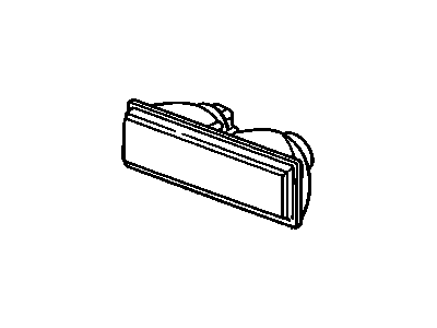 Buick 16516333 Lens & Housing