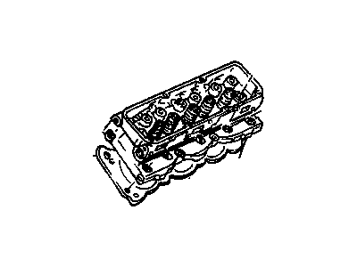 Oldsmobile 24501418 Cylinder Head